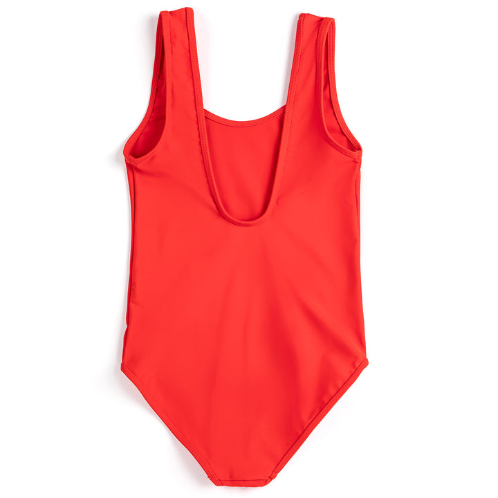Pixel Daisy Swimsuit - Red