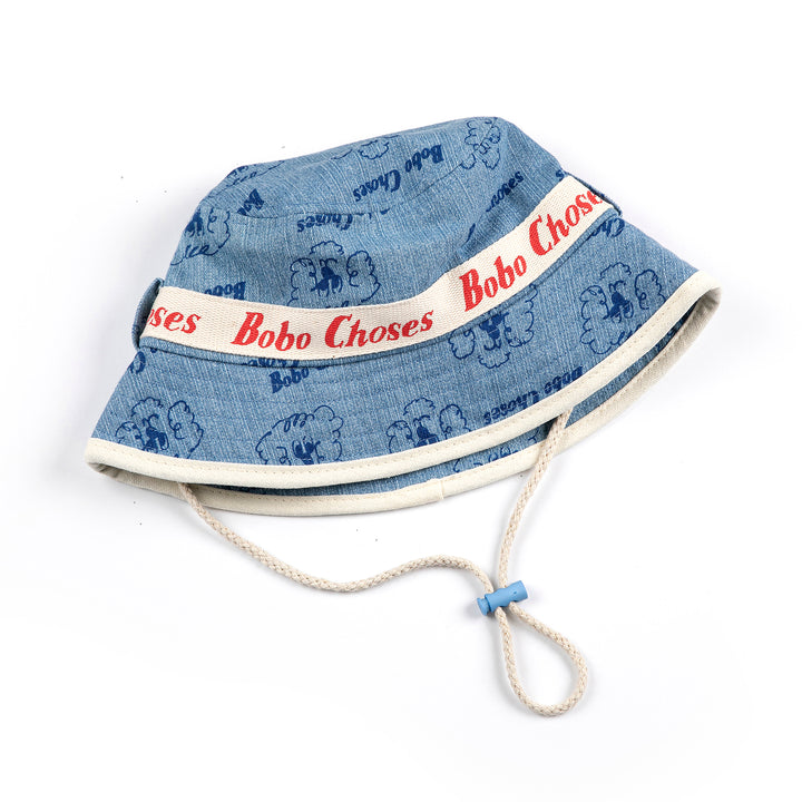 Pickles The Dog All Over Bucket Hat - Prussian Blue