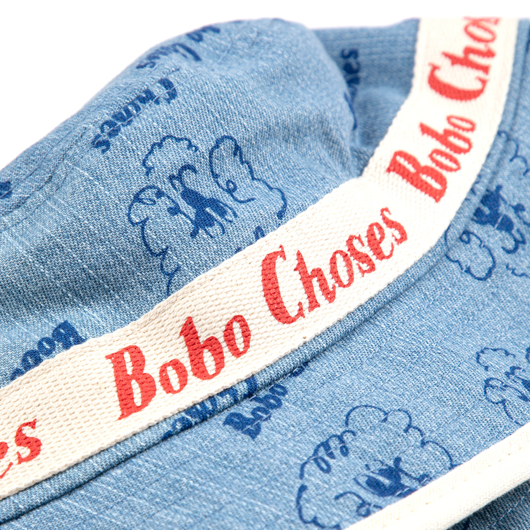 Pickles The Dog All Over Bucket Hat - Prussian Blue