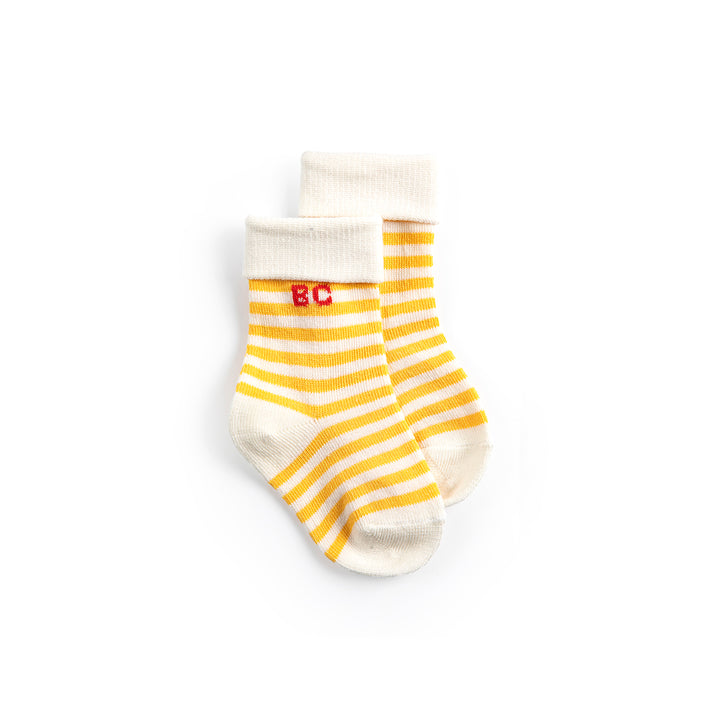Pixel Strawberry Short Socks Pack X 2 - White