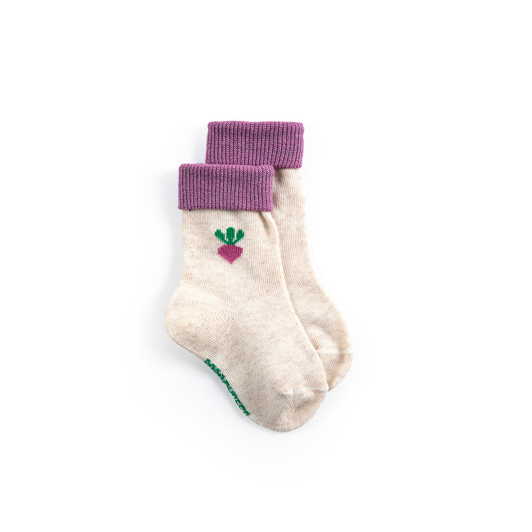 Pixel Sugar Beet Short Socks Pack X 2 - White