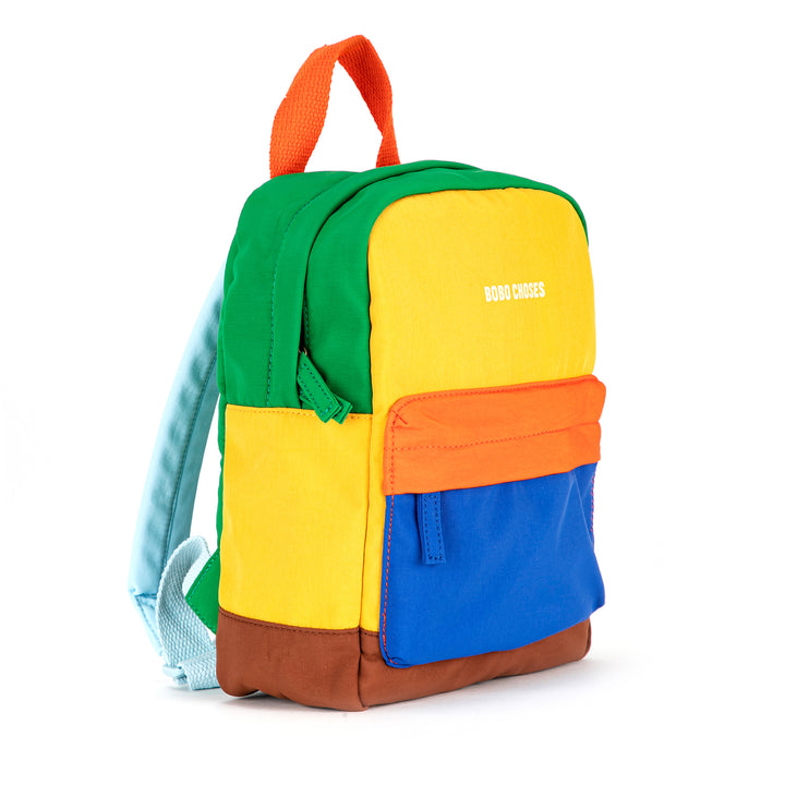 Color Block Backpack - Multicolor