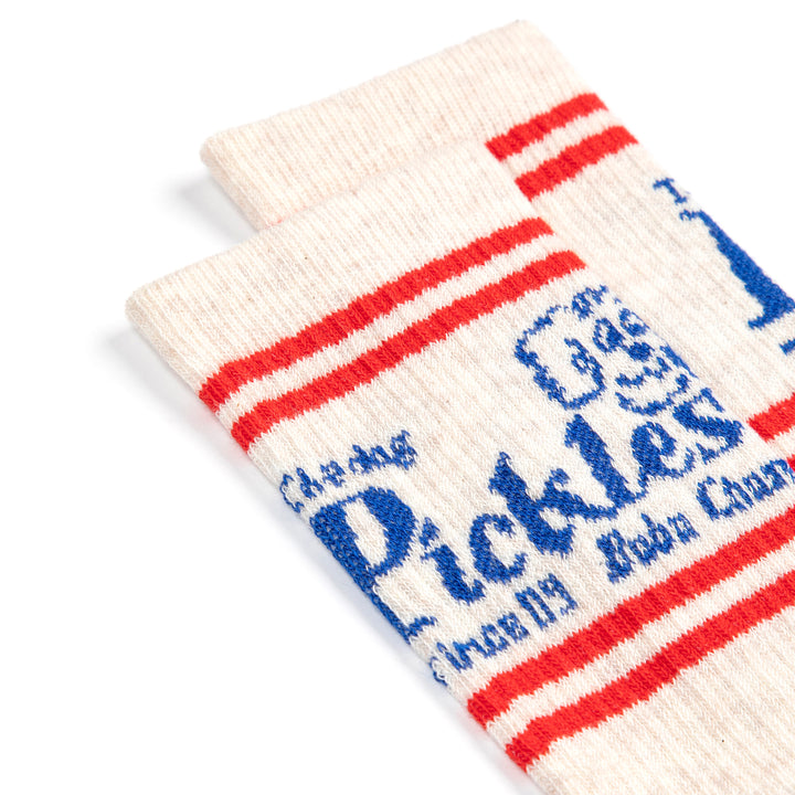 Pickles The Dog Long Socks - Offwhite