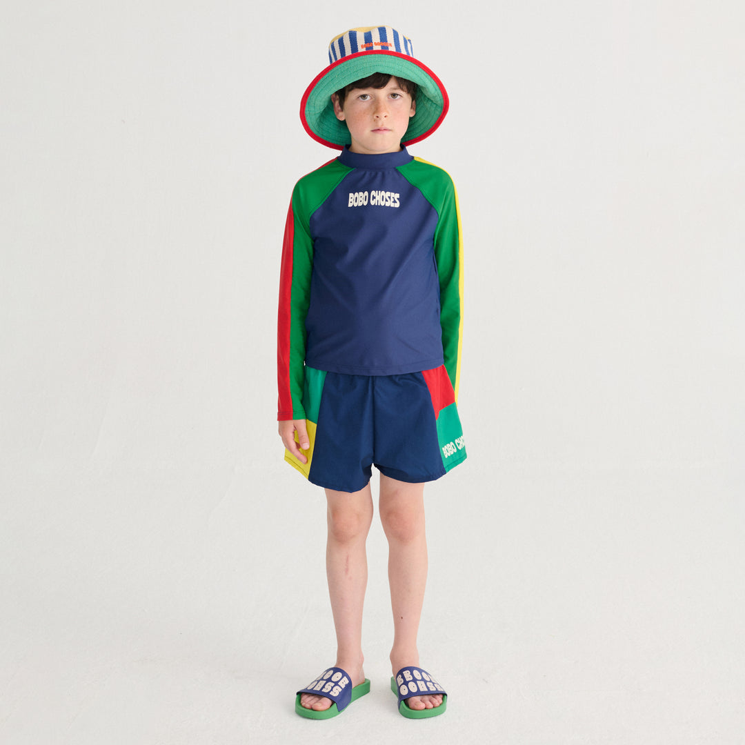 Striped Bucket Hat - Multicolor