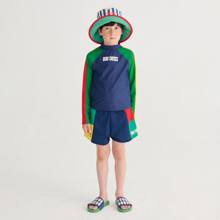 Striped Bucket Hat - Multicolor