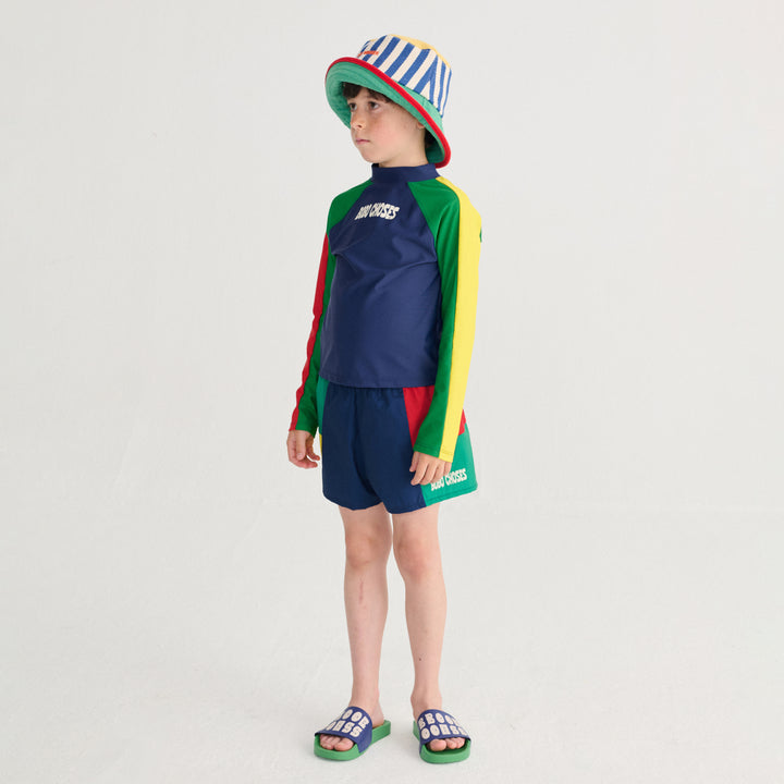 Striped Bucket Hat - Multicolor
