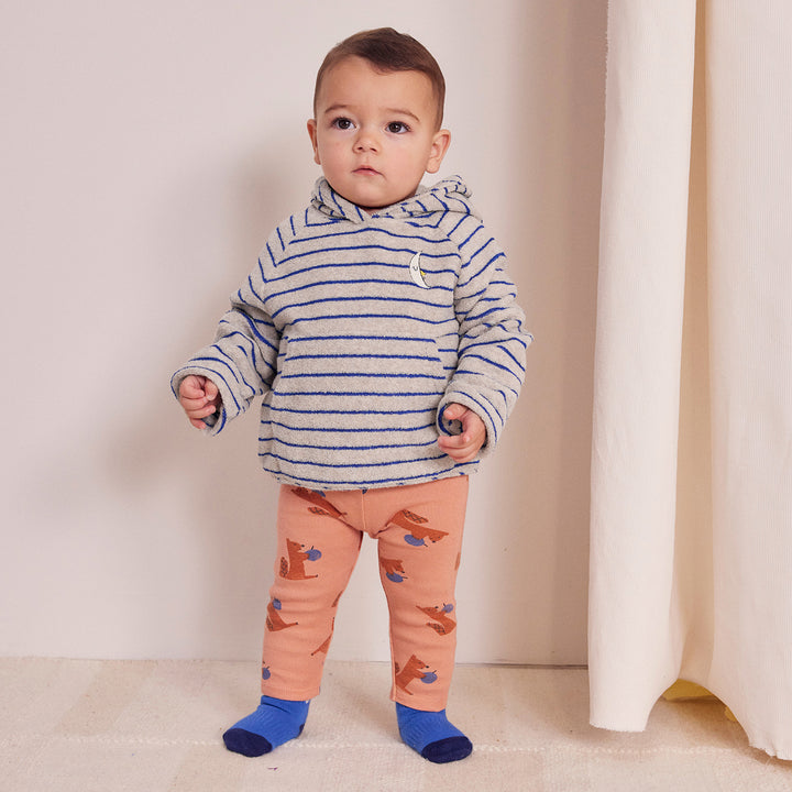 BOBO CHOSES Beneath The Moon Terry Baby Hoodie