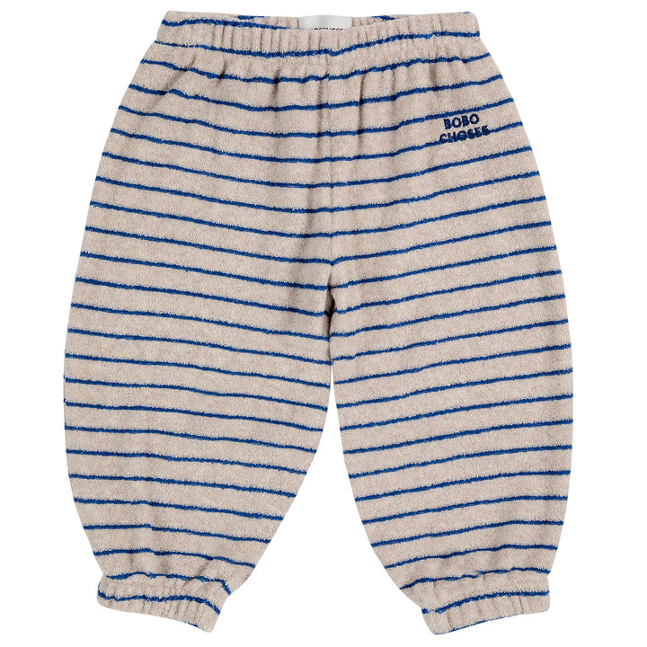 BOBO CHOSES Terry Stripes Baby Jogging Pants