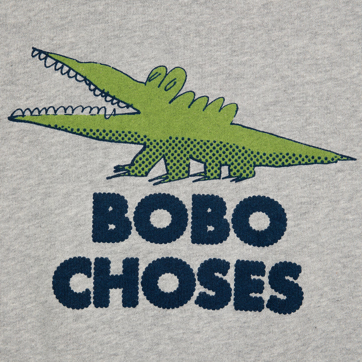 BOBO CHOSES Talking Crocodile Sweatshirt