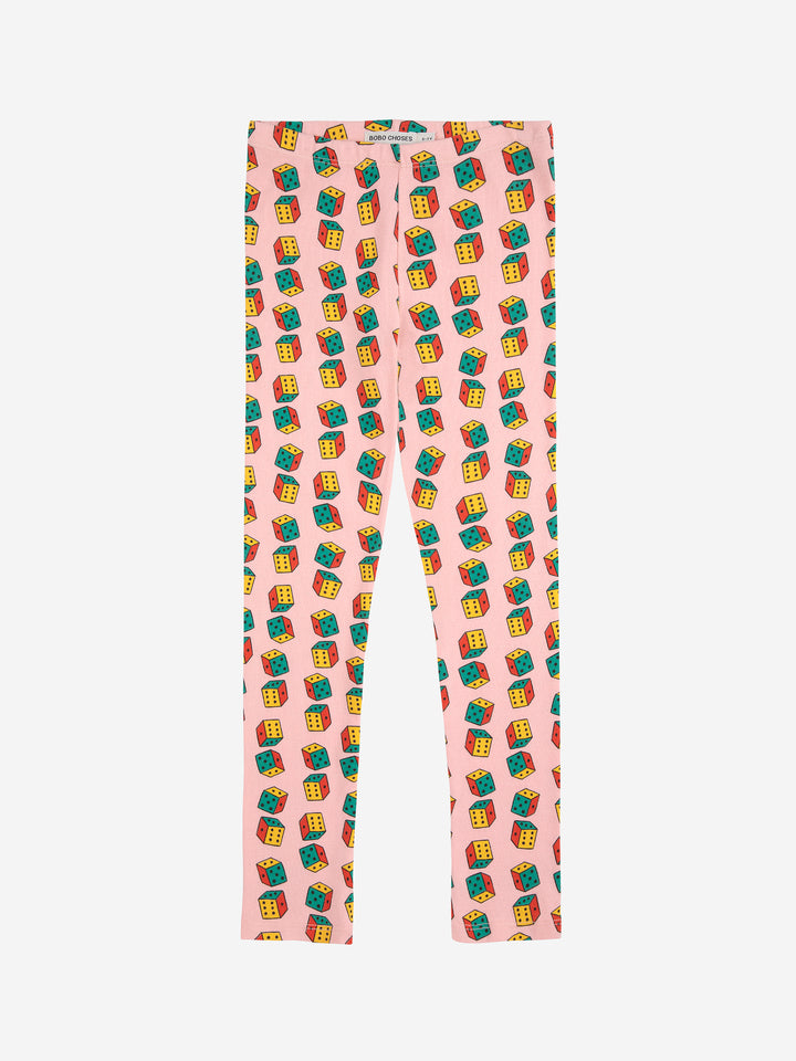 BOBO CHOSES Dices All Over Leggings - Pink