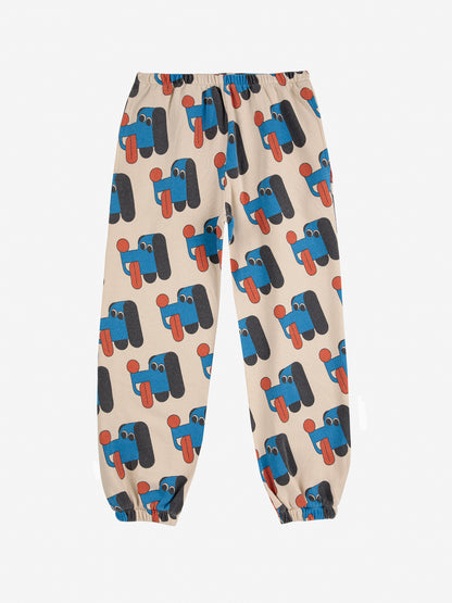 BOBO CHOSES Doggy Mate All Over Joggings - Offwhite