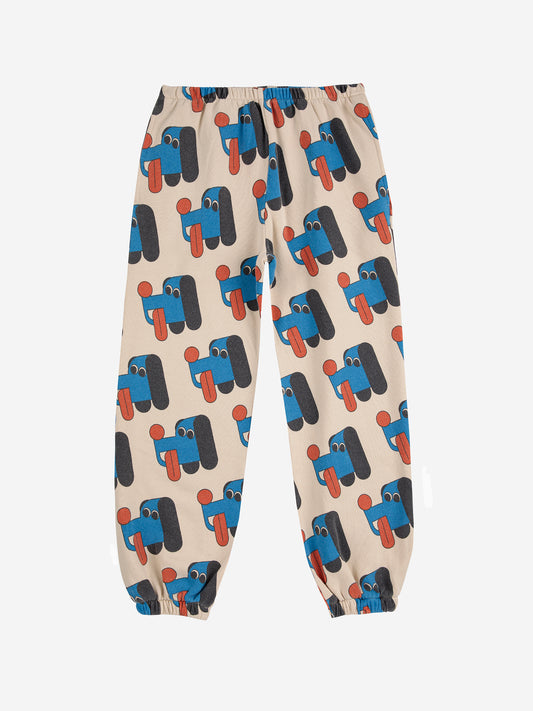 BOBO CHOSES Doggy Mate All Over Joggings - Offwhite