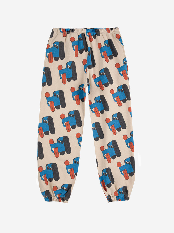 BOBO CHOSES Doggy Mate All Over Joggings - Offwhite