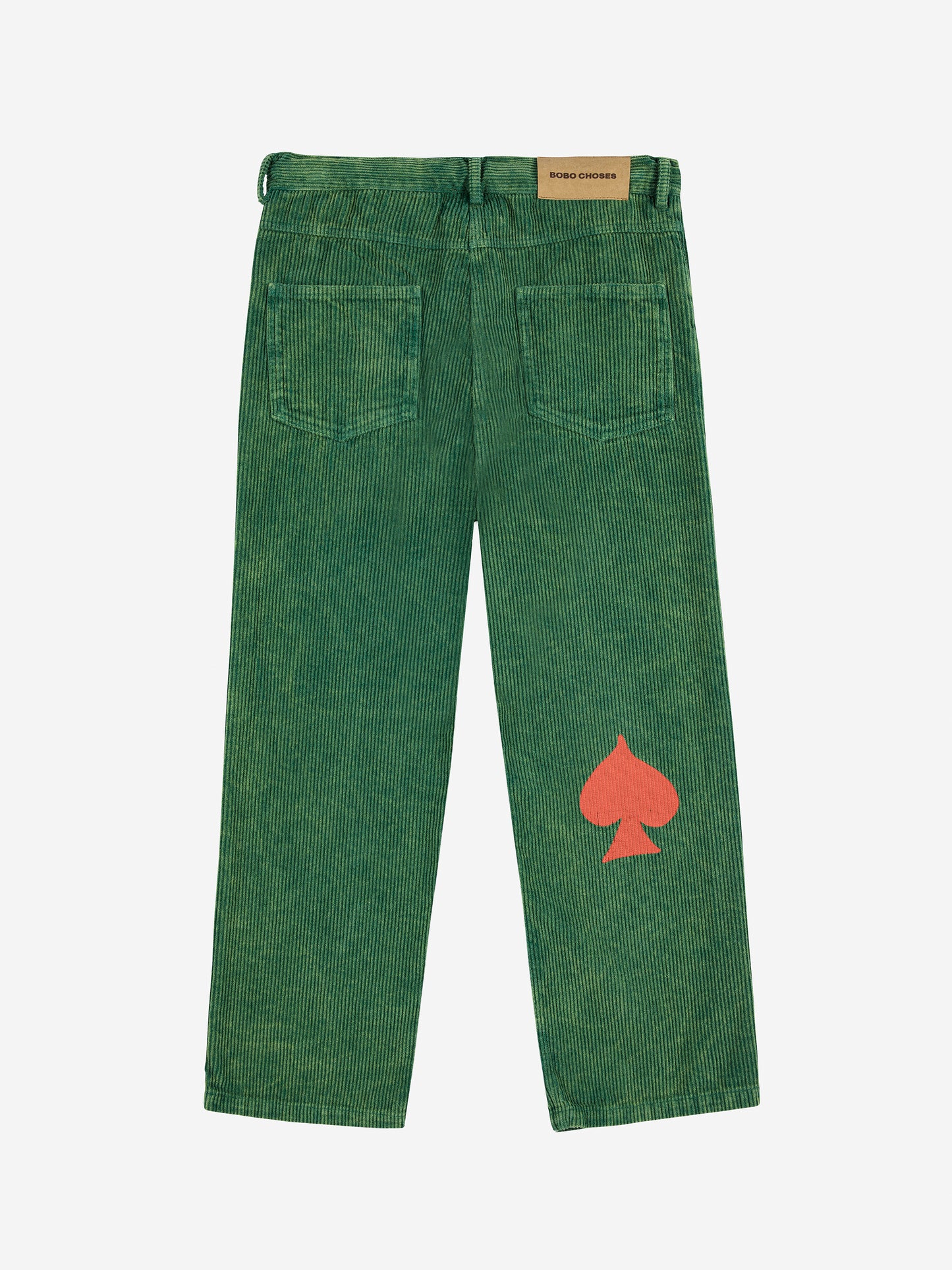 BOBO CHOSES Bobo Joker Corduroy Straight Pants - Green