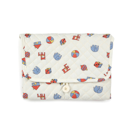 BOBO CHOSES Toys All Over Changing Mat - Offwhite