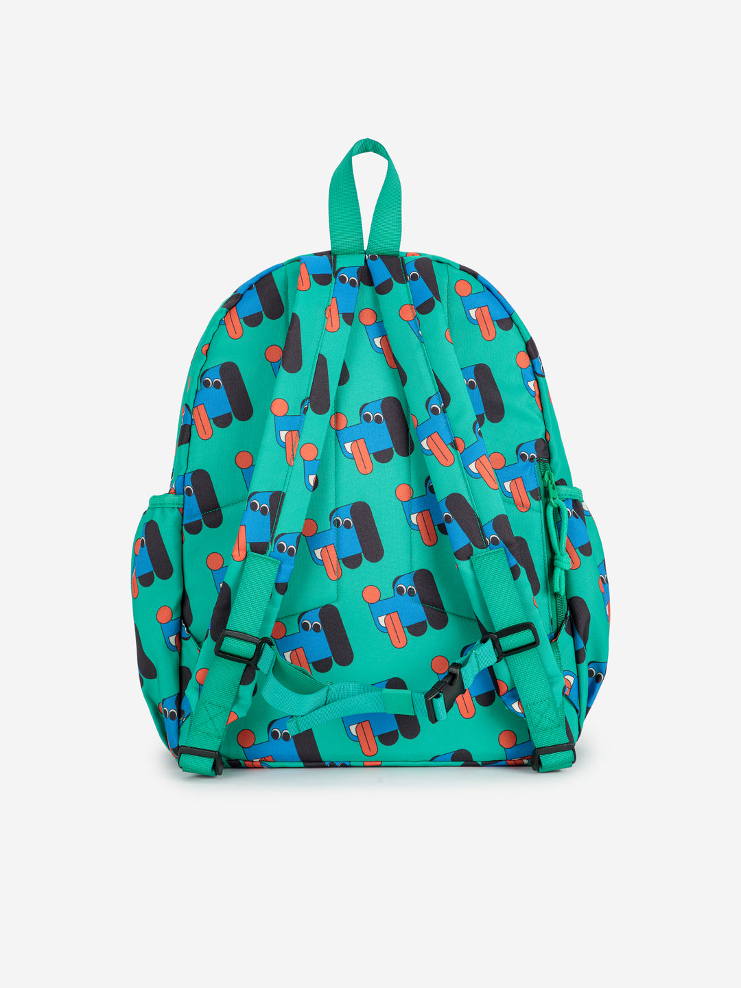 BOBO CHOSES Doggy Mate All Over School Bag - Green