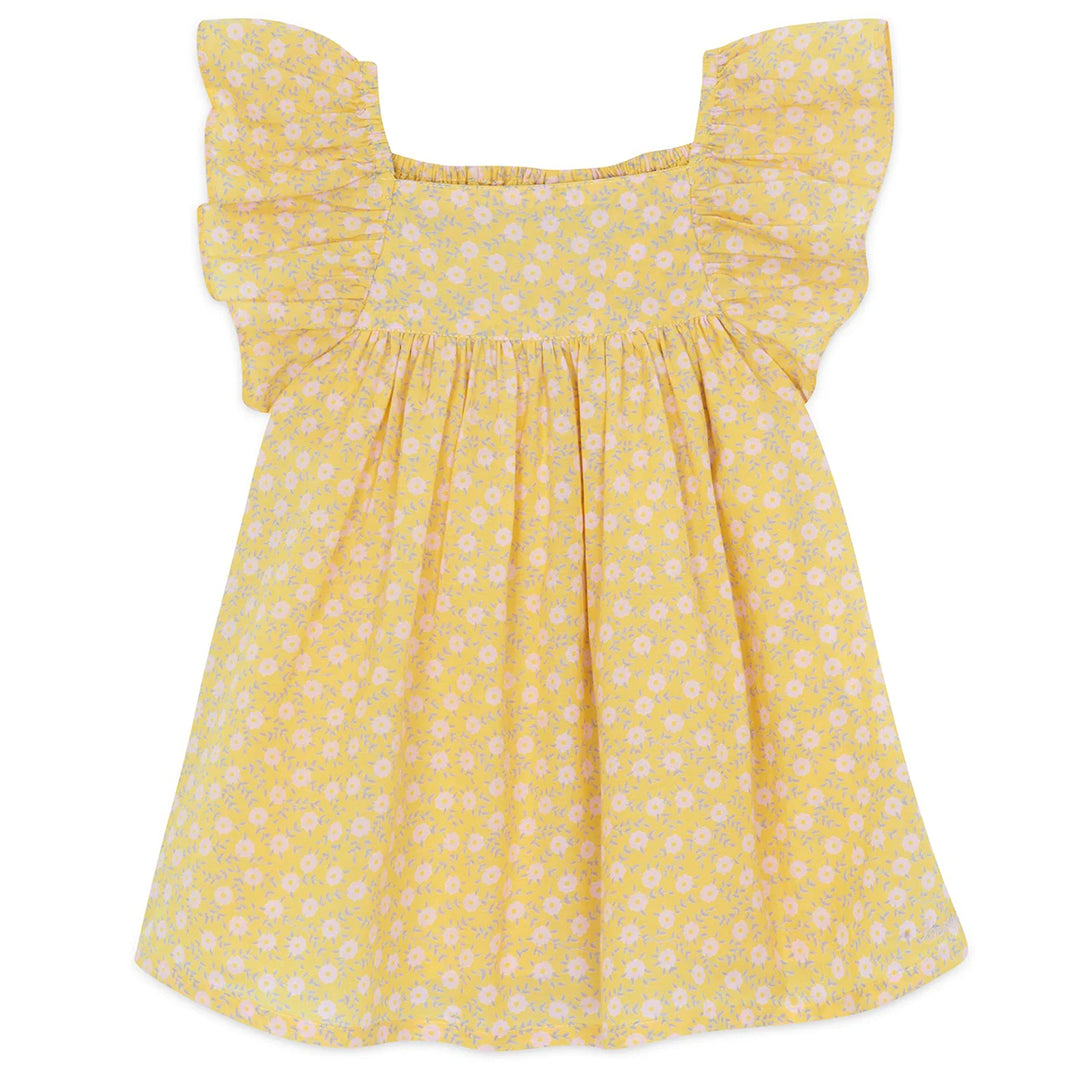 Reve Baby Dress In Foulfleur Jaune