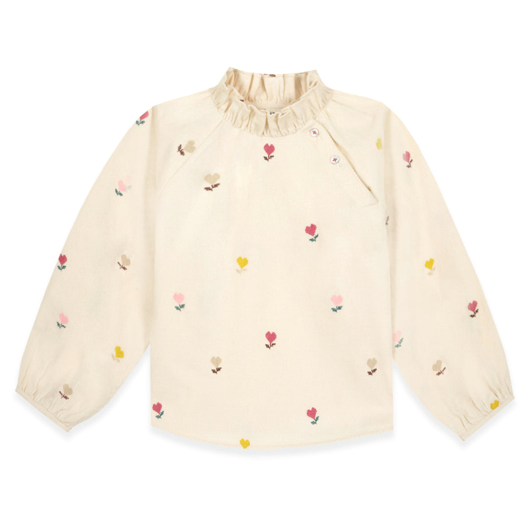 Pomette Blouse In Coeur Flower