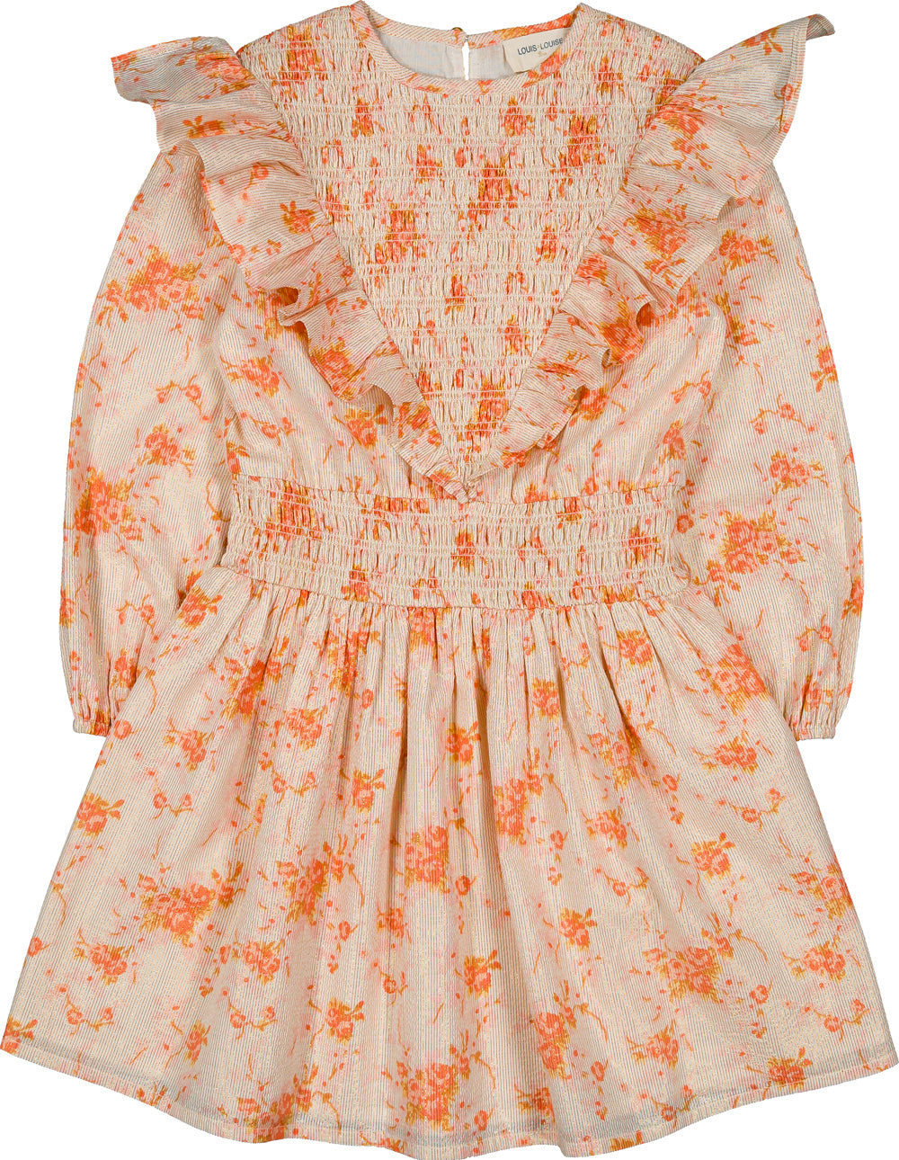 LOUIS LOUISE Seville Printed Dress - Cream