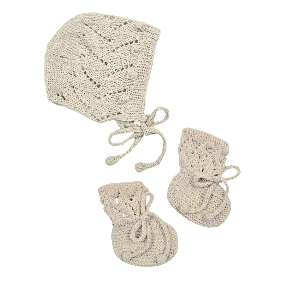 Etienne Bonnet & Booties Set in Cloud