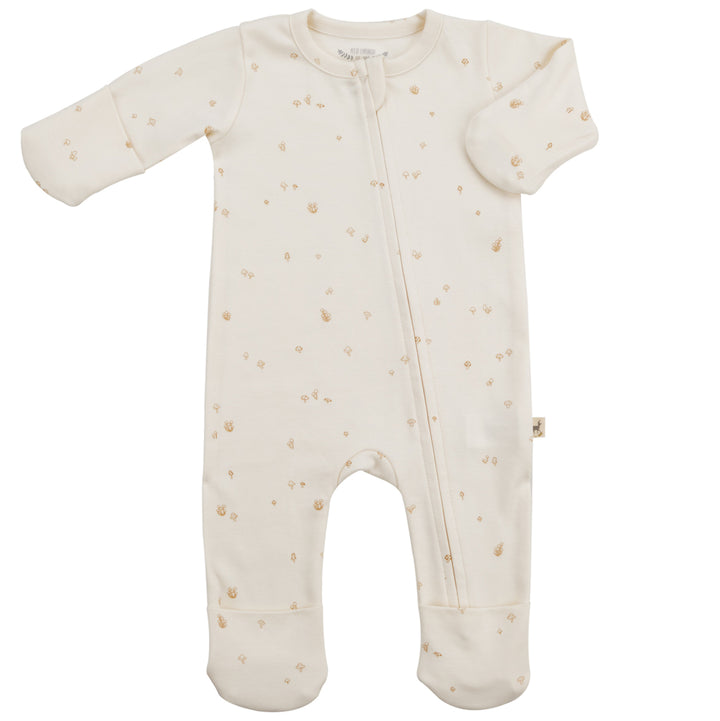 RED CARIBOU Mushrooms Zipper Jumpsuit