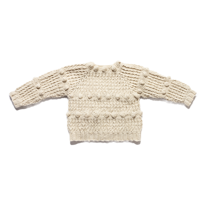 Finch Woolen Cardigan in Vanilla