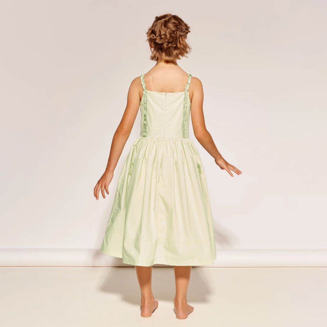 From a Long Line Dress in Pistachio