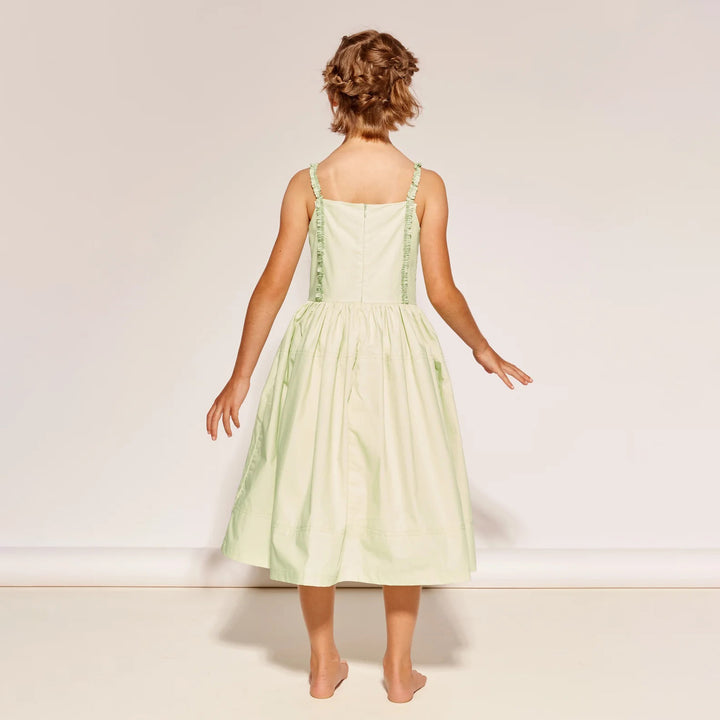 From a Long Line Dress in Pistachio