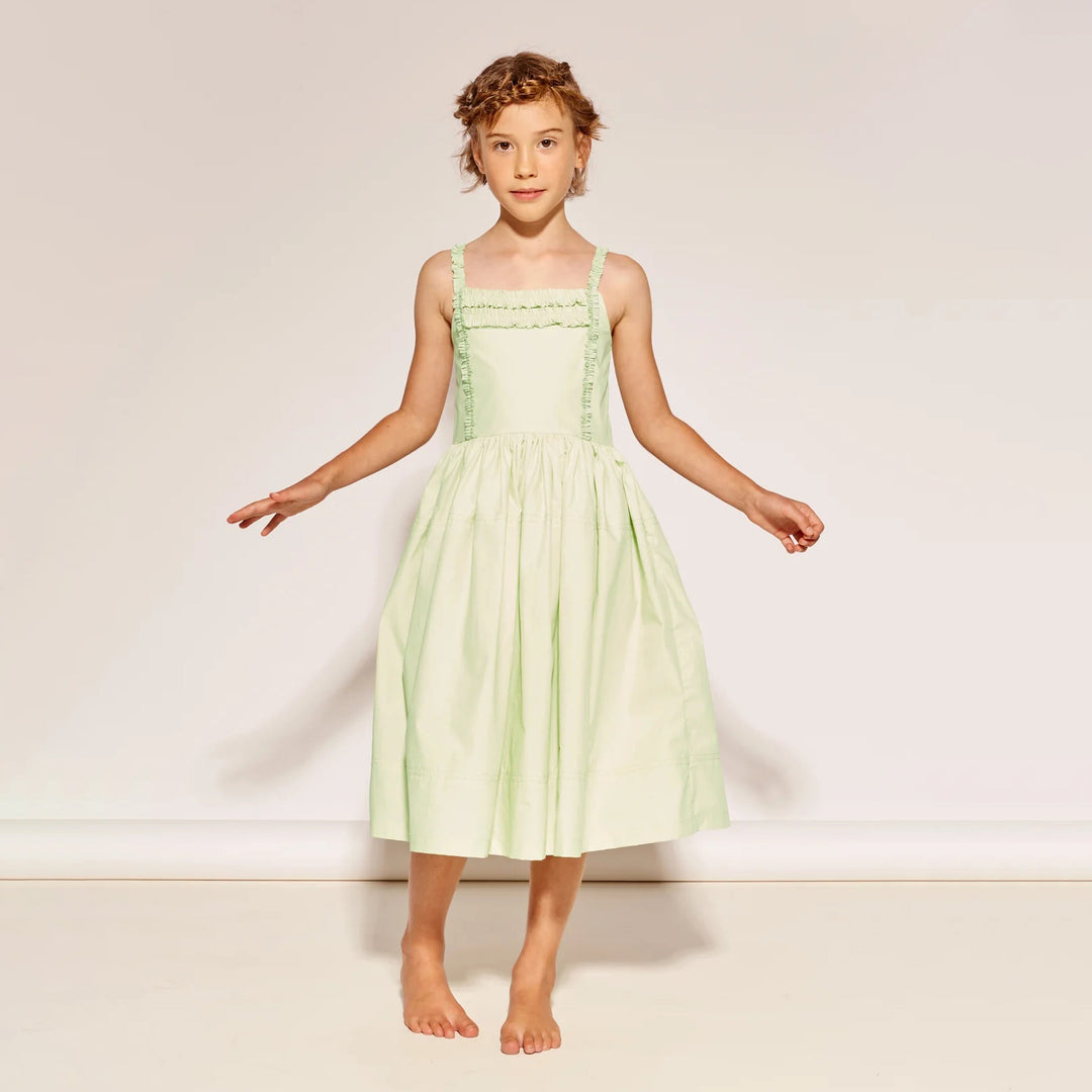 From a Long Line Dress in Pistachio
