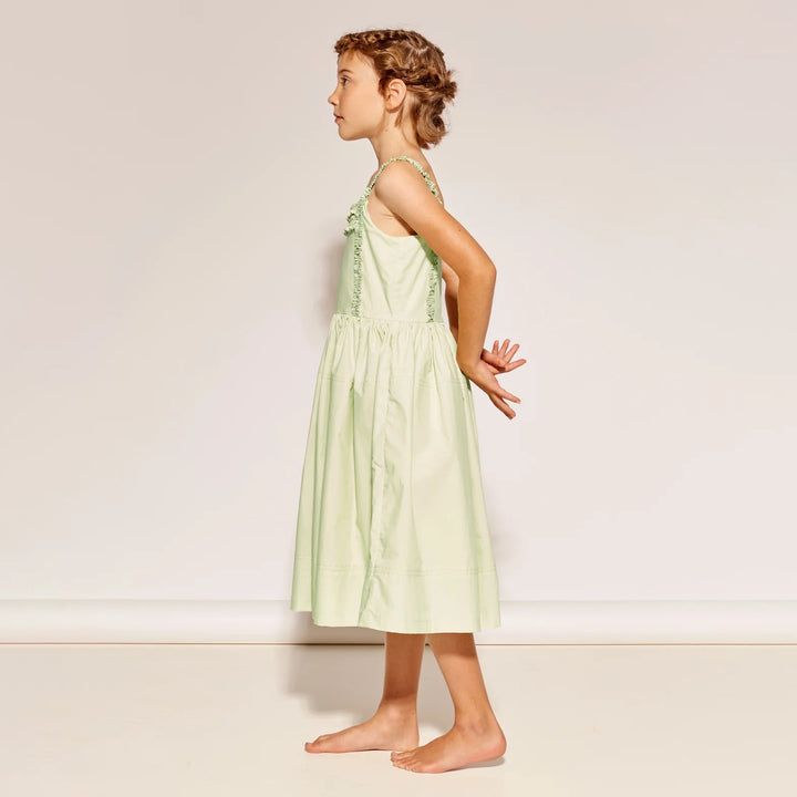 From a Long Line Dress in Pistachio