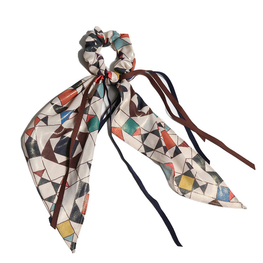 TIA CIBANI Feliz Scrunchie - Rainbow