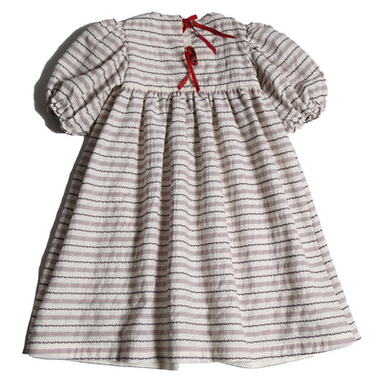 TIA CIBANI Rosetta Embellished Bib Frock - Opal Mix