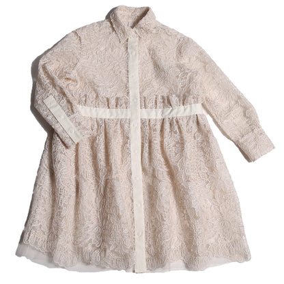 TIA CIBANI Estrella Ruffled Frock - Opal