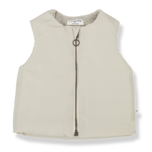 Gael Padded Vest - Oatmeal