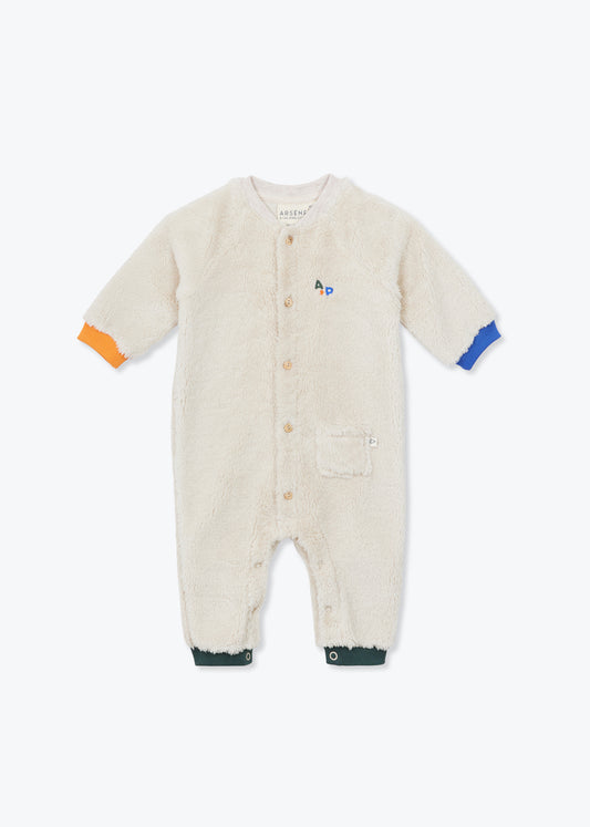 ARSENE ET LES PIPELETTES Combi Bebe Sherpa Tricolore