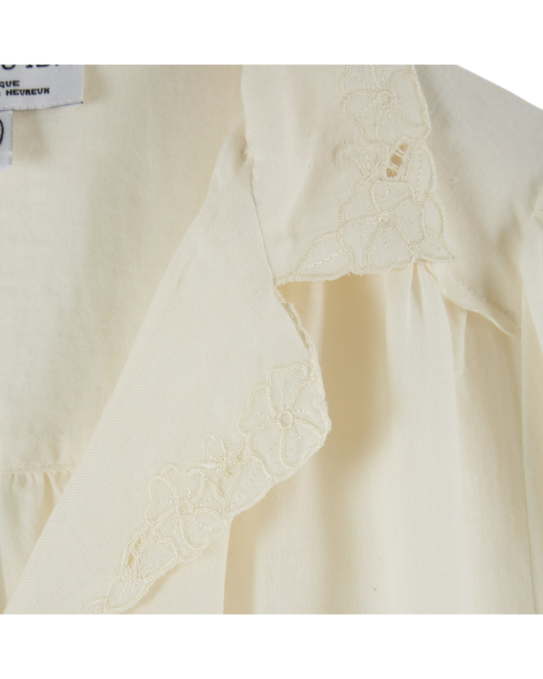 EMILE ET IDA Vintage Blouse - Creme