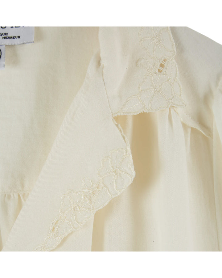 EMILE ET IDA Vintage Blouse - Creme