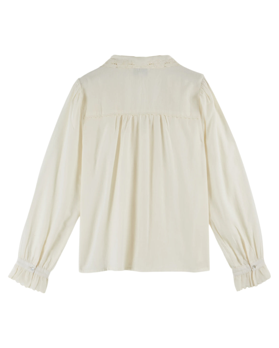 EMILE ET IDA Vintage Blouse - Creme