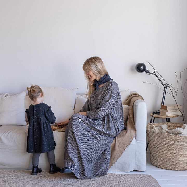 1 + IN THE FAMILY Inda Baby Dress - Anthracite
