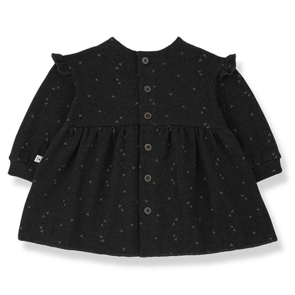 Inda Baby Dress - Anthracite