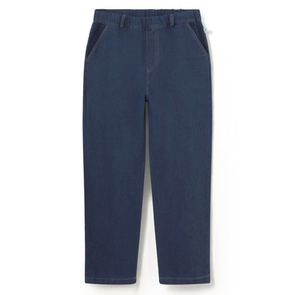 MY LITTLE COZMO James Dobby Pants - Denim