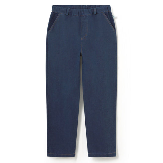 MY LITTLE COZMO James Dobby Pants - Denim