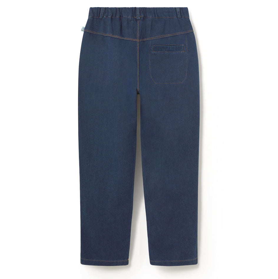 MY LITTLE COZMO James Dobby Pants - Denim