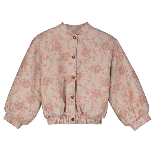 LITTLE CREATIVE FACTORY Wildflower Bomber Jacket - Multicolor