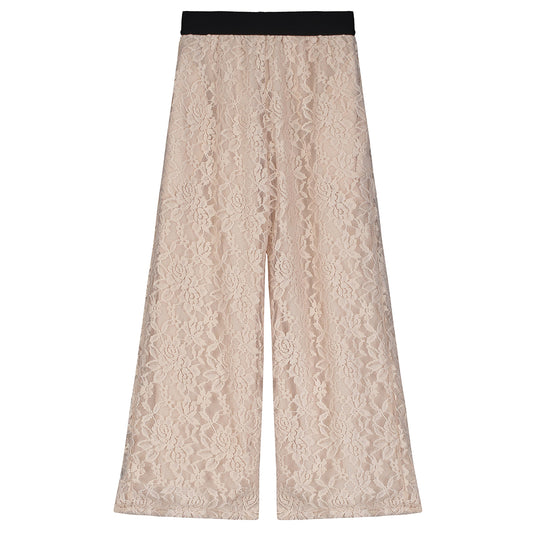 LITTLE CREATIVE FACTORY Lace Pants - Light Pink