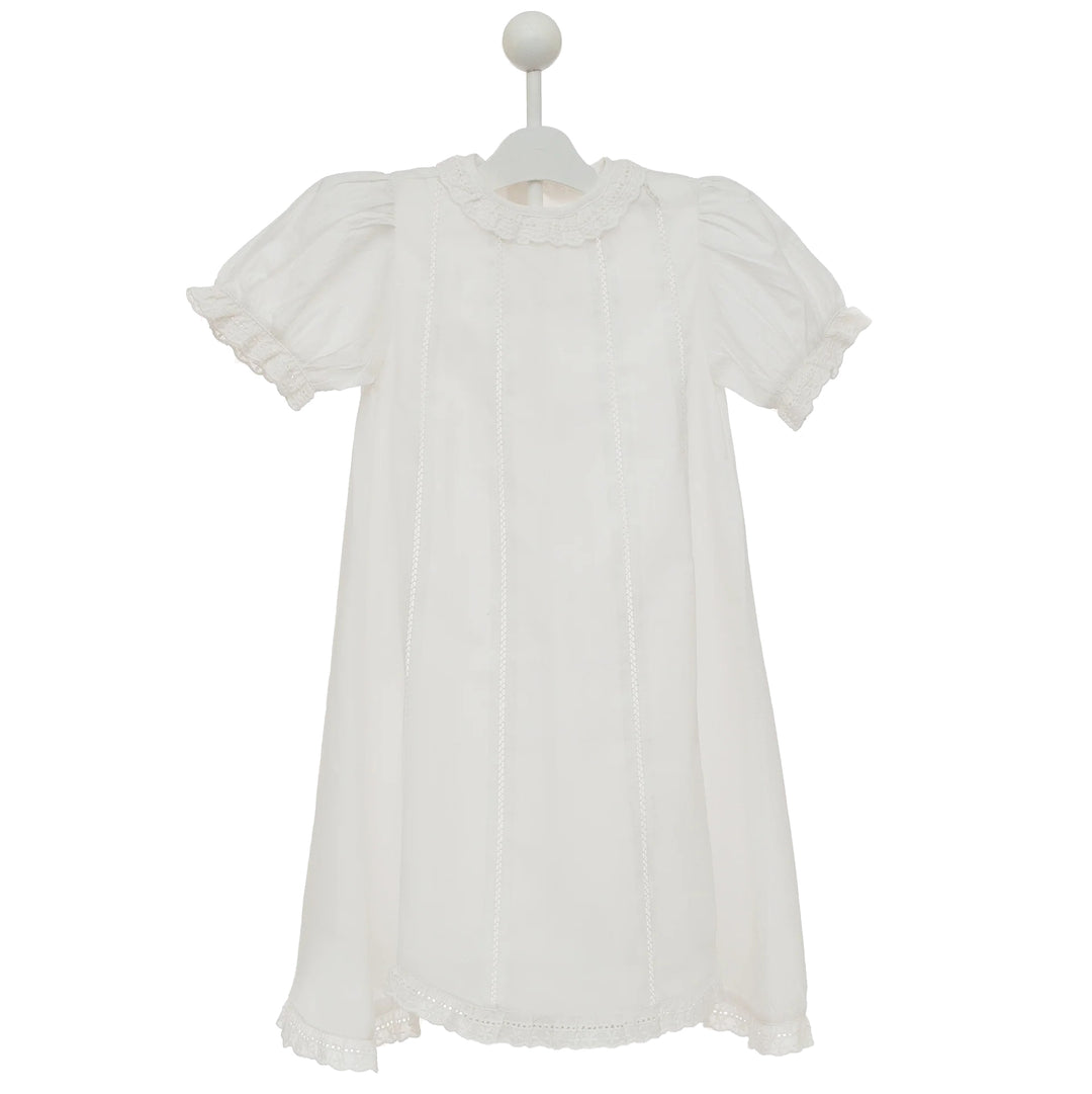 Baby Spencer Daygown in White