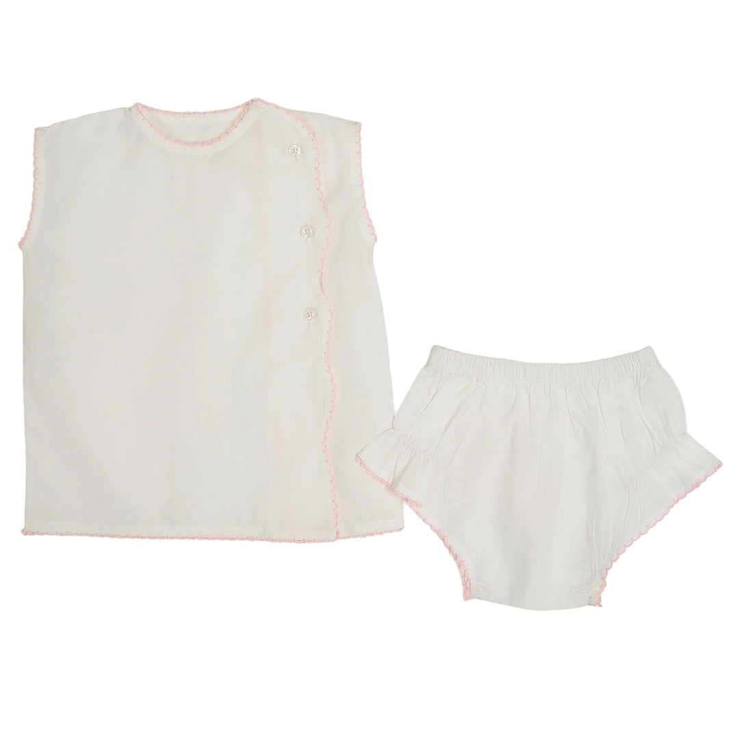 Baby Classic Diaper Set in Pink