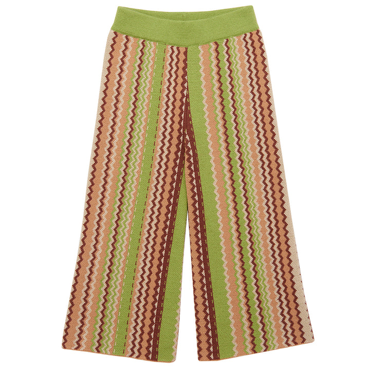 MISHA & PUFF Kingston Pant - Sprig Zigzag Jacquard
