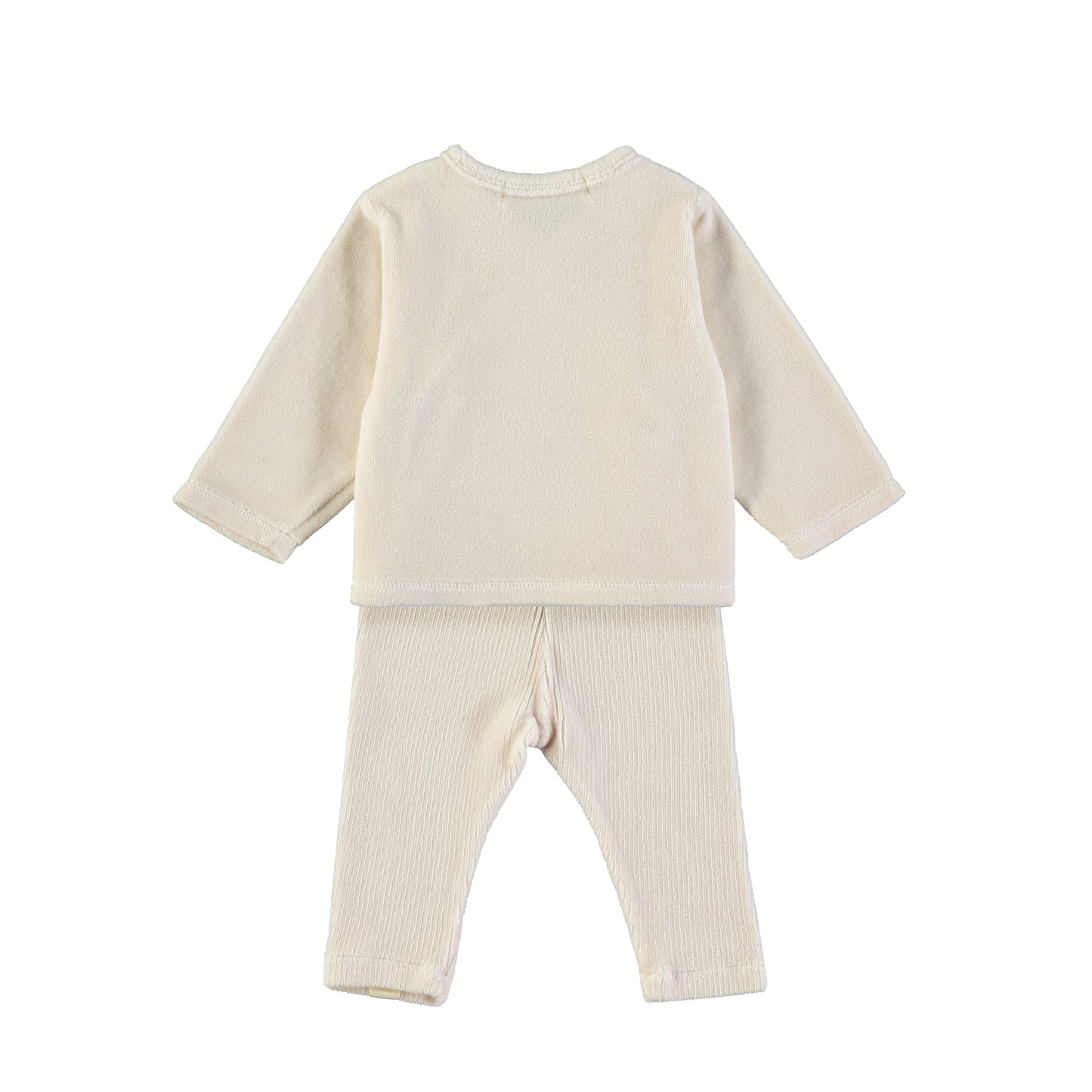 BABYCLIC Baby Set - Velour Ecru