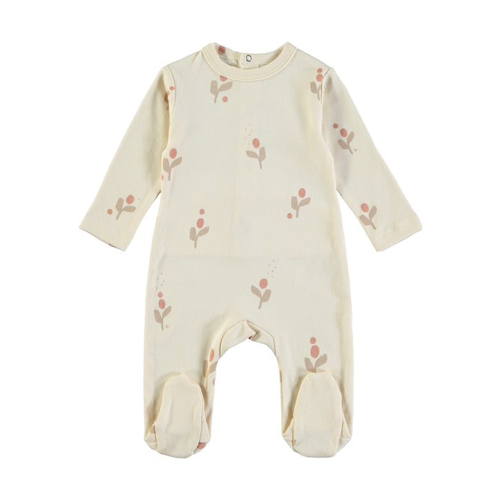 BABYCLIC Footsie - Flor Cream